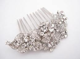 eventsstyle.com 16986 Sunning wedding hair brooches 2014 