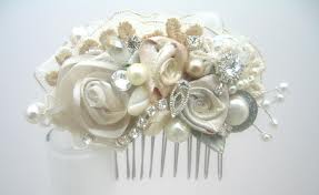 eventsstyle.com 16987 Sunning wedding hair brooches 2014 