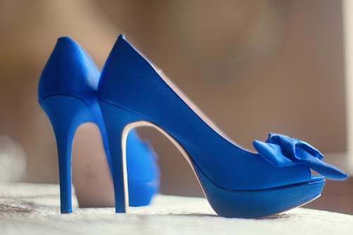 eventsstyle.com 1903 Blue shoes for wedding 2014