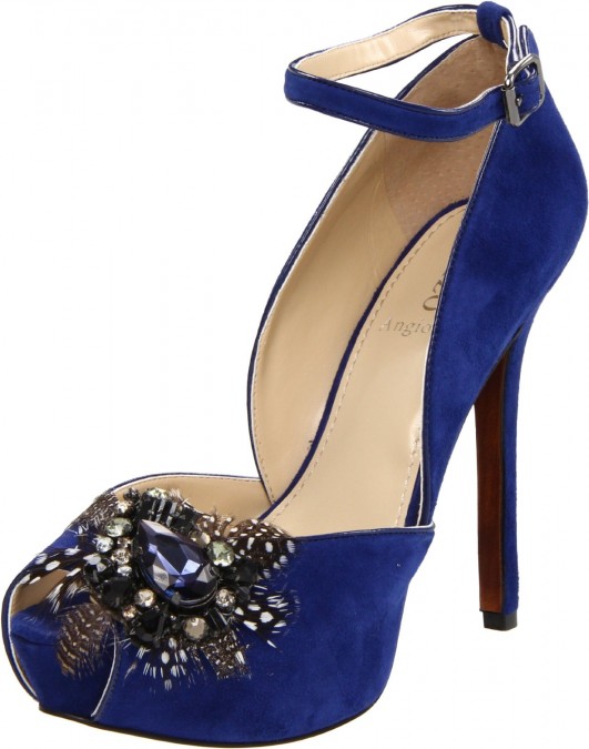 eventsstyle.com 1906 Blue shoes for wedding 2014