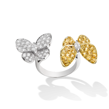 eventsstyle.com 2139 Twin butterflies of Diamond for bride 2015
