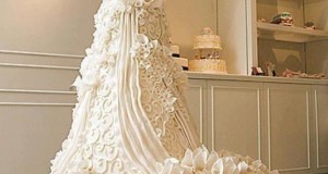 Collection of Wedding dresses in gold