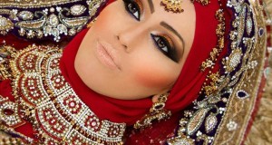 2014 New Asian Wedding Hijab Styles