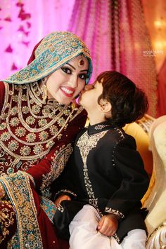 eventsstyle.com 27471 Styles of pakistani bridal hijab 2014