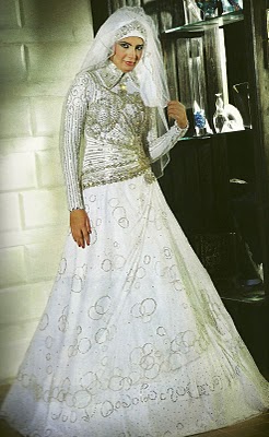 eventsstyle.com 28397 Elegant Hijab wedding dresses designs 2014