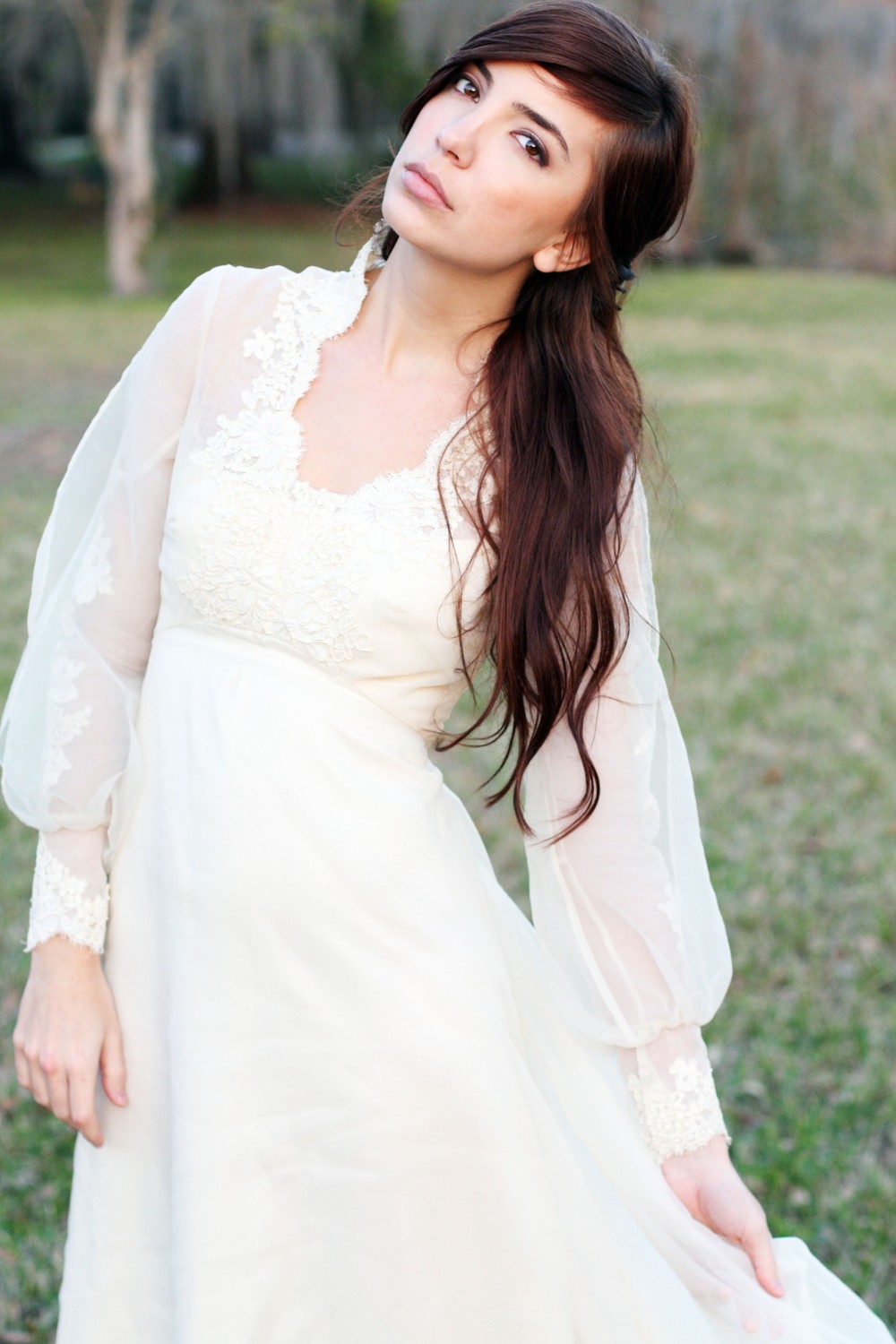eventsstyle.com 28762 Unique hippie wedding dresses designs 2014