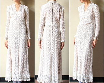 eventsstyle.com 28767 Unique hippie wedding dresses designs 2014
