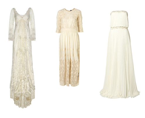 eventsstyle.com 28768 Unique hippie wedding dresses designs 2014