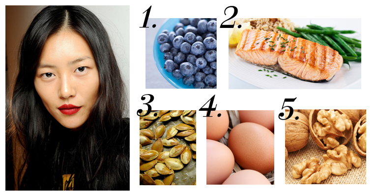 www.eventsstyle.com 30579 The best foods for your hair