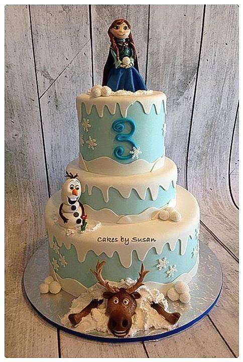 eventsstyle.com 32076 Awesome frozen Birthday Cake For Kids 