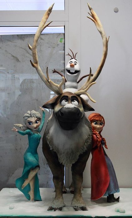 eventsstyle.com 32077 Awesome frozen Birthday Cake For Kids 