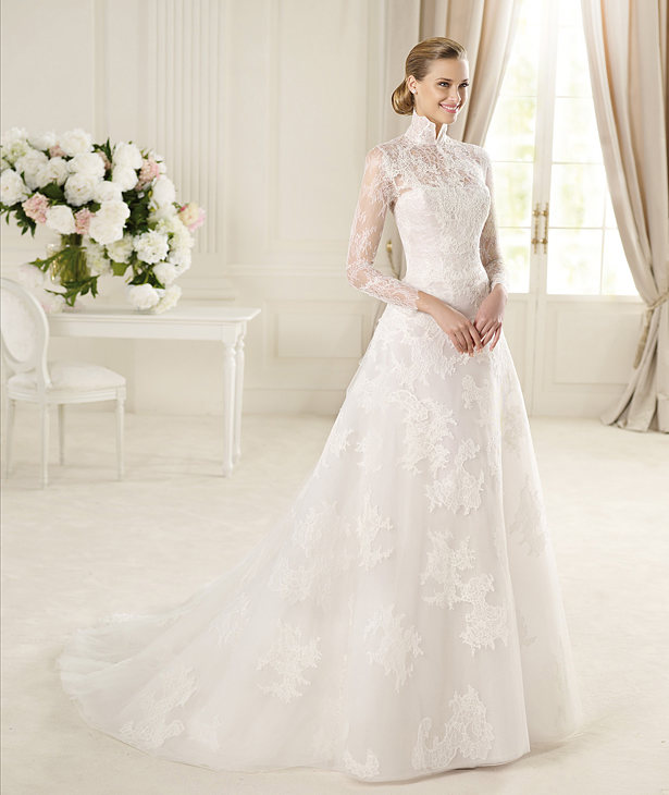 eventsstyle.com 32721 10 Wedding dresses with sleeves styles 2014
