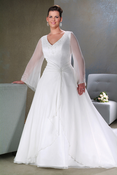 10 Classy plus size wedding dresses 2014 eventsstyle.com 32810 10 Classy plus size wedding dresses 2014