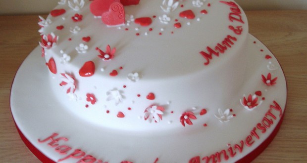 Top 10 designs for wedding anniversary cake
