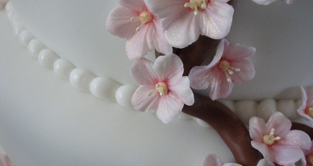 Awesome Cherry Blossom Wedding Cake Designs