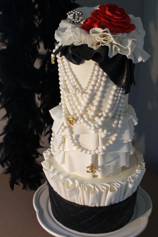 FASHION INSPIRED WEDDING CAKES