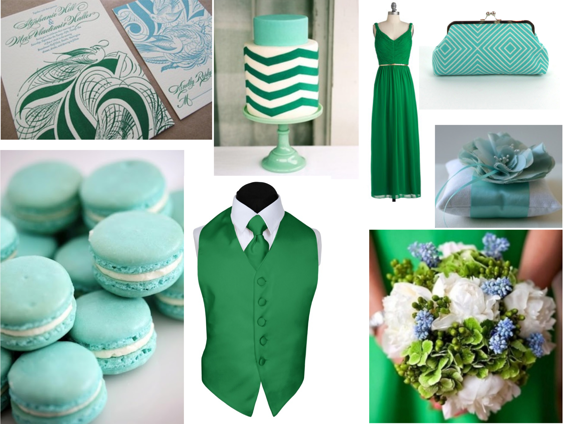 eventsstyle.com 44093 Emerald green for the wedding theme 2015
