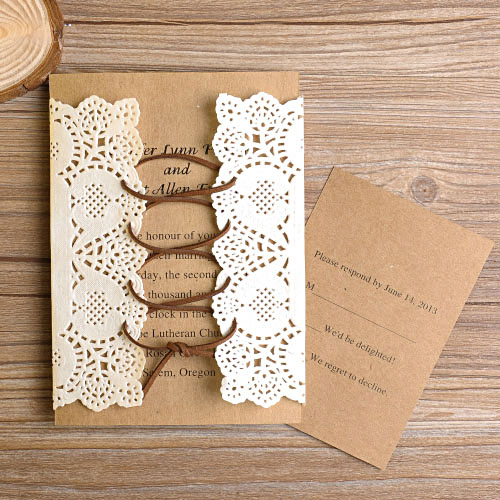 eventsstyle.com 44192 Rustic wedding invitation 2015 