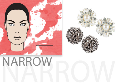 www.eventsstyle.com 45657 Choose Your Jewelry In The Shape Of Your Face