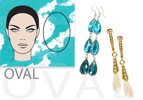www.eventsstyle.com 45658 Choose Your Jewelry In The Shape Of Your Face