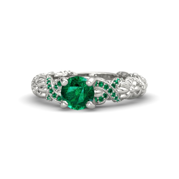 The most beautiful emerald rings for brides eventsstyle.com 46764 The most beautiful emerald rings for brides
