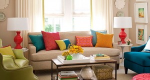 Living room decoration for brides 2015