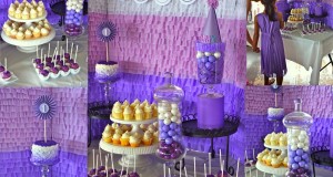 How to make a birthday party purple