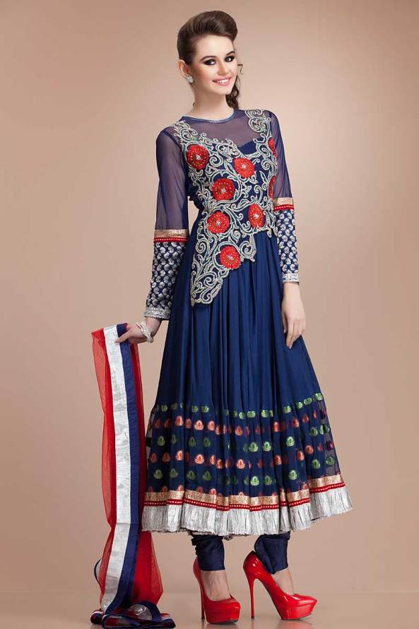 New style Indian ANARKALI salwar suits for the Parties eventsstyle.com 56095 New style Indian ANARKALI salwar suits for the Parties