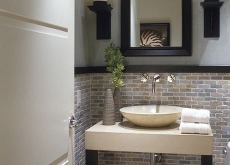 Decorations of Powder Room 2015