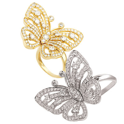 eventsstyle.com 57593 Twin butterflies of Diamond for bride 2015