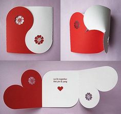 eventsstyle.com 57808  invitation cards ideas with hearts for a wedding