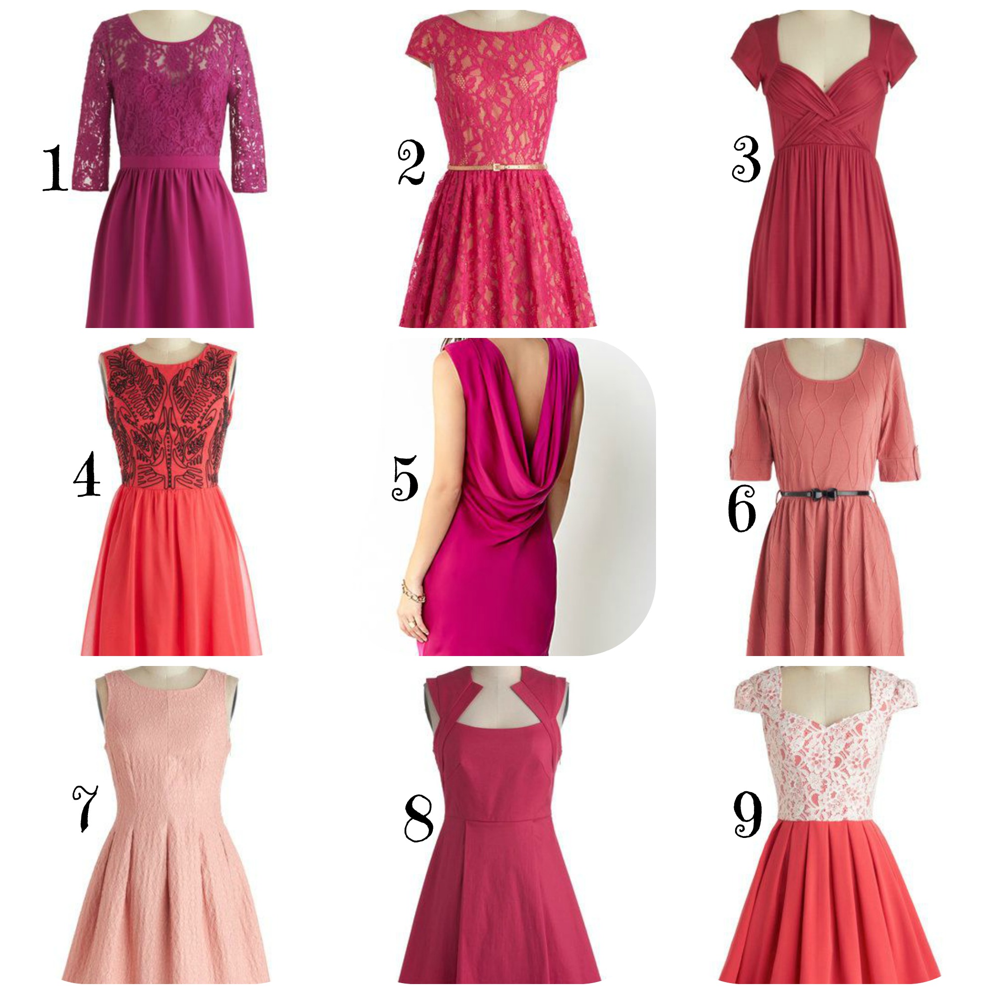 eventsstyle.com 60258 chic pink dresses 2015