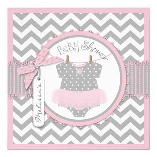 eventsstyle.com 60585 Baby shower invitations with baby and teddy bears