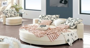 Luxury circular beds for newlyweds 2014