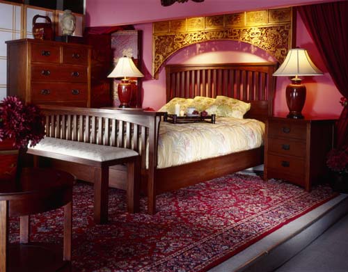 eventsstyle.com 6576 Bedroom with Burgundy color 2014