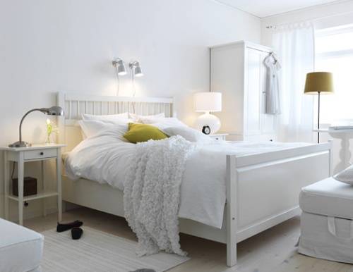 eventsstyle.com 7066 IKEA white bedrooms for couples 2014