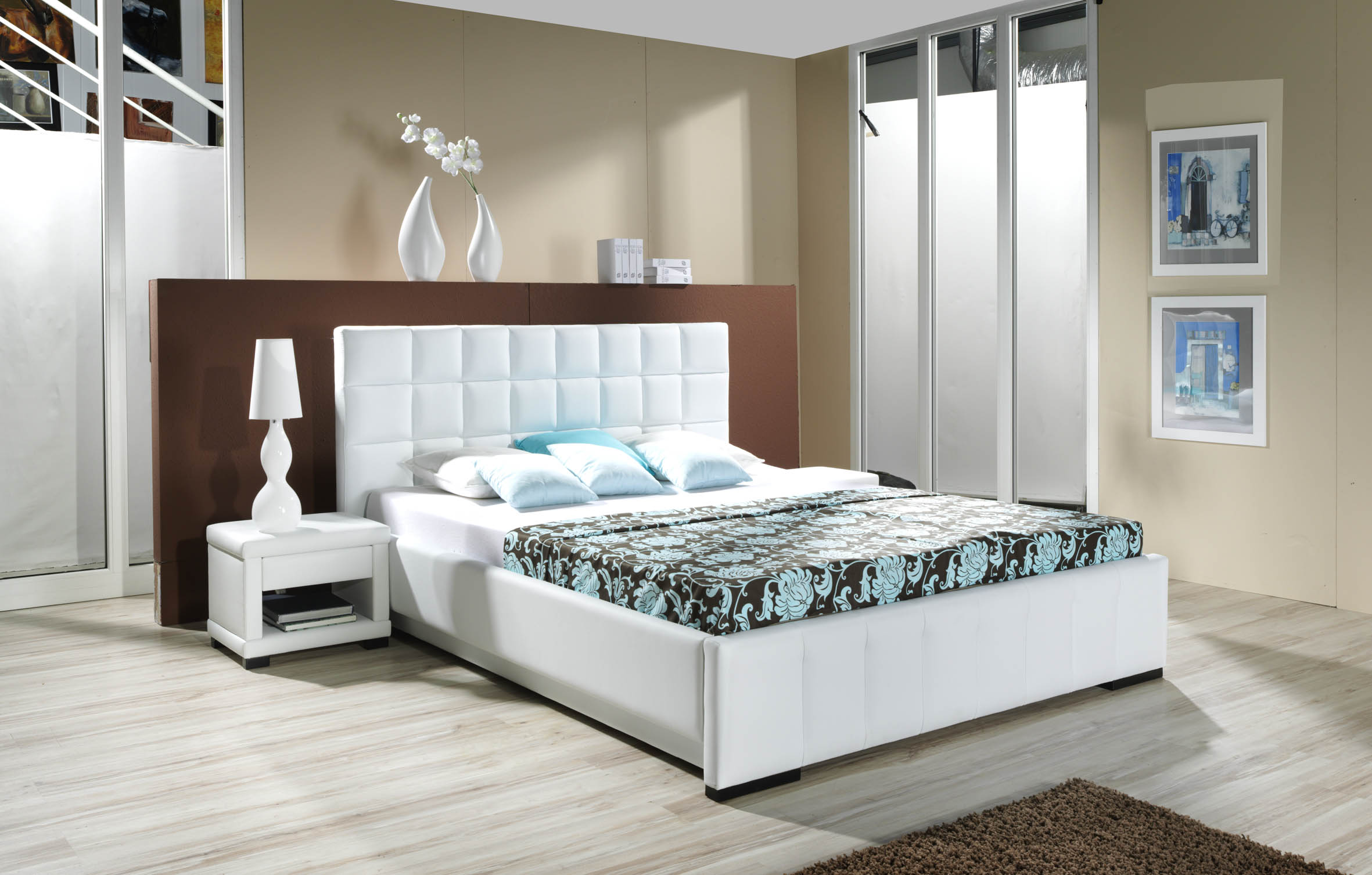 eventsstyle.com 7068 IKEA white bedrooms for couples 2014