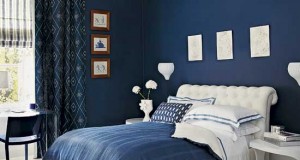Wonderful blue bedrooms designs 2014