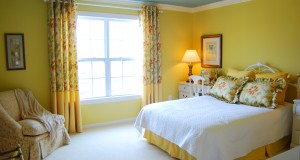 Yellow bedrooms designs for couples
