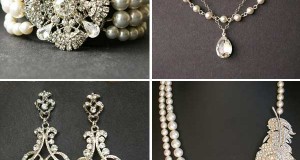 Chic jewelry for wedding day