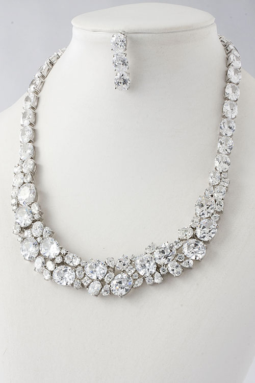 eventsstyle3296 Attractive soft necklace for bridal 2014