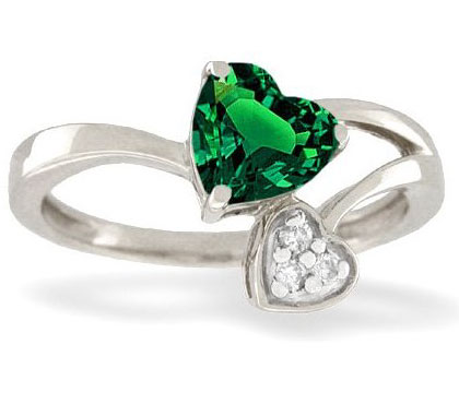 eventsstyle417 luxurious Emerald rings & earrings 2014