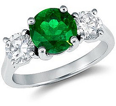 eventsstyle418 luxurious Emerald rings & earrings 2014