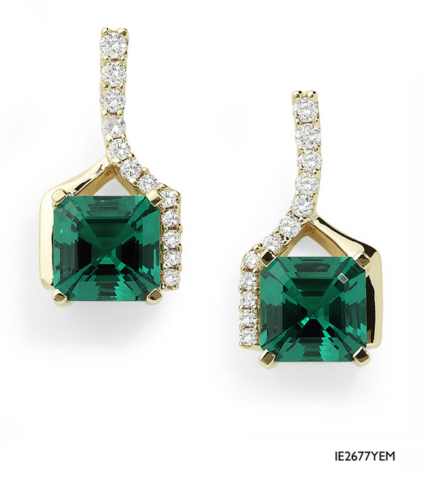 eventsstyle427 luxurious Emerald rings & earrings 2014