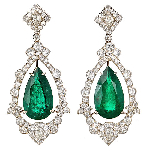 eventsstyle430 luxurious Emerald rings & earrings 2014