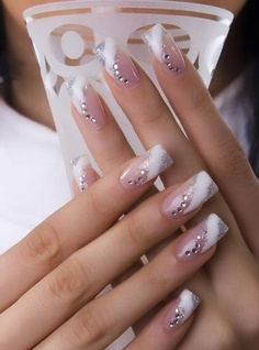 eventsstyle531 Beautiful wedding nail designs 2014
