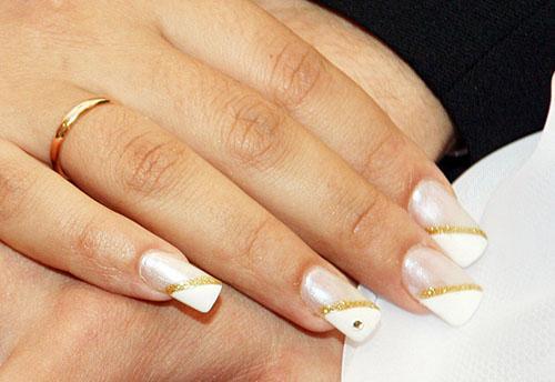 eventsstyle534 Beautiful wedding nail designs 2014