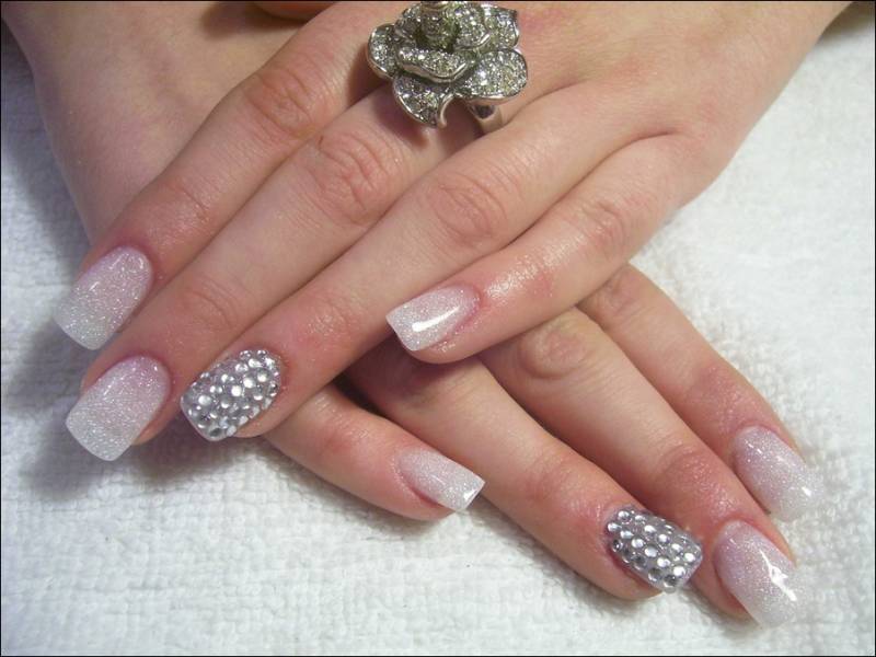 eventsstyle536 Beautiful wedding nail designs 2014