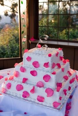 eventsstyles2965 Collection of Square wedding cakes 2014