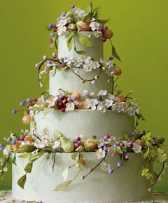 eventsstyles3053 Beautiful Spring wedding cakes 2014